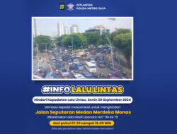 Ada Gladi HUT TNI, Polisi Imbau Hindari Jalan Sekitar Monas