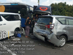 Pihak Terlibat Kecelakaan Beruntun di Tol Dalam Kota Sepakat Damai