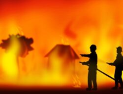 Kebakaran Hebat Mengguncang Mall The Park di Kendari