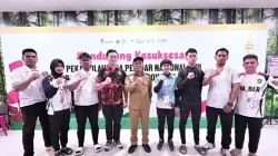 Wagub Kalbar Krisantus Hadir di Senayan, Suntik Semangat Atlet Menembak di POPNAS 2025