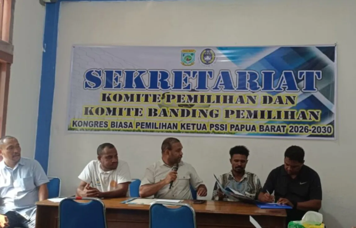 Empat Calon Ketum PSSI Papua Barat Lolos Jelang Kongres 7 November