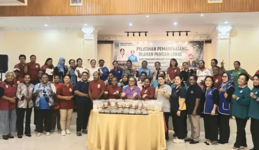Pelatihan Mocaf Papua Barat Ubah Singkong Jadi Peluang Usaha
