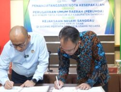Perumdam Tirta Pancur Aji MoU dengan Kejari Sanggau