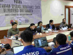 Antisipasi Prakiraan Cuaca Ekstrim, Pemprov DKI Kembali Gelar Operasi Modifikasi Cuaca