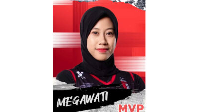Megawati Hangestri Pertiwi Kembali Raih Gelar MVP di Liga Voli Korea Selatan 2024/2025/(INSTAGRAM/@red_sparks_ina